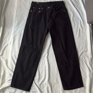 LIKE NEW! Levi's Men's 550 Black Jeans waist 34 length or legs 29